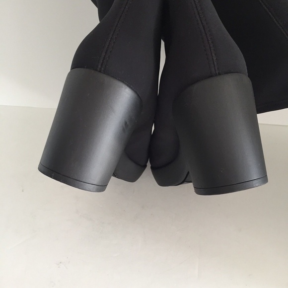 Hogl Women's Gore-Tex Winter Boots High Heel Knee High Round Toe Side Zip 10 - Picture 8 of 16